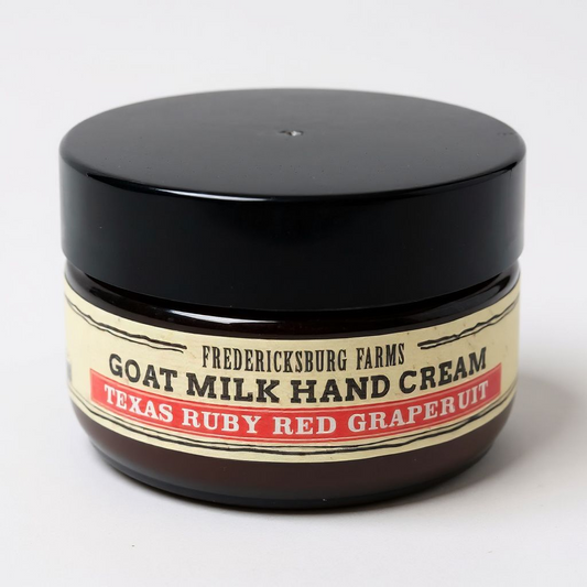 Fredericksburg Farms - Texas Ruby Red Grapefruit Goat Milk Hand Cream - 2oz.