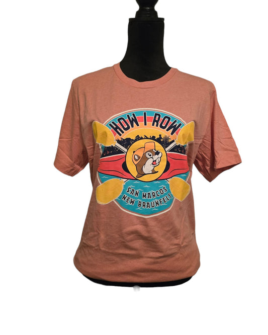 Buc - ee's "How I Row" San Marcos, TX - T-Shirt - Texan Temptations