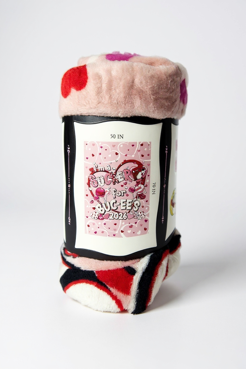 Buc-ee's 2026 Valentine's Blanket