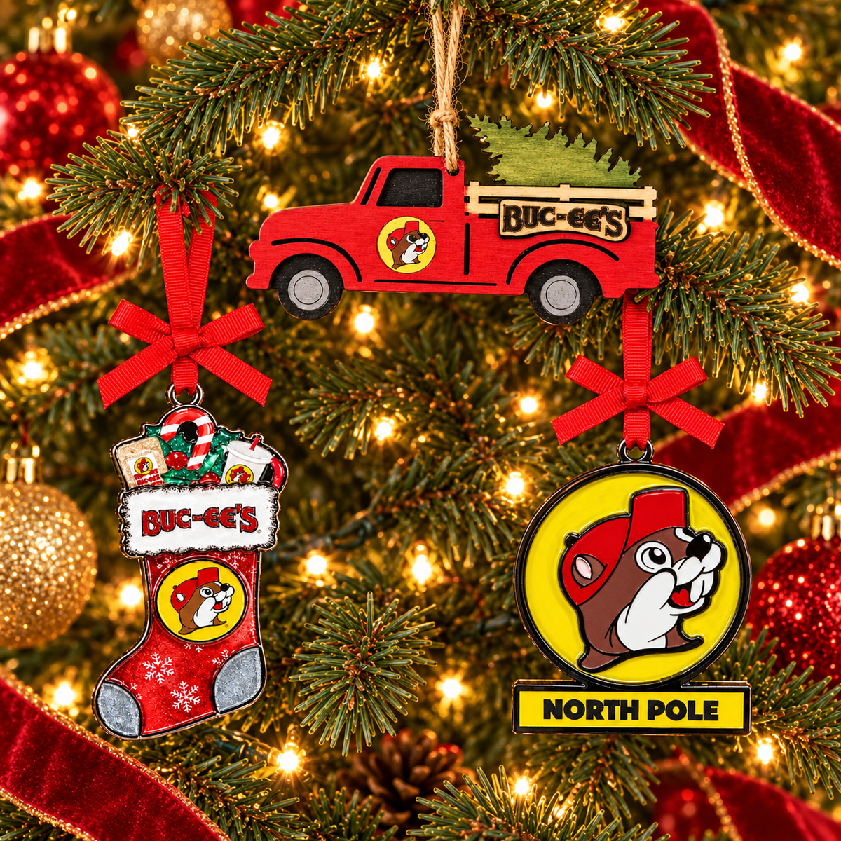 Buc-ee's Christmas Ornaments