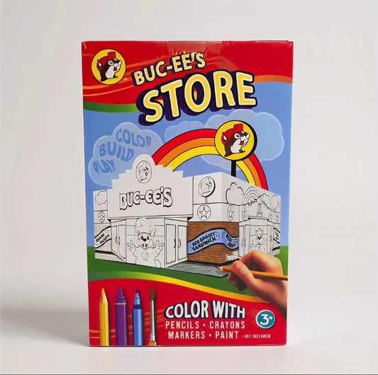 Buc-ee's Color & Build Activity Set - Store Edition Buc-ee's