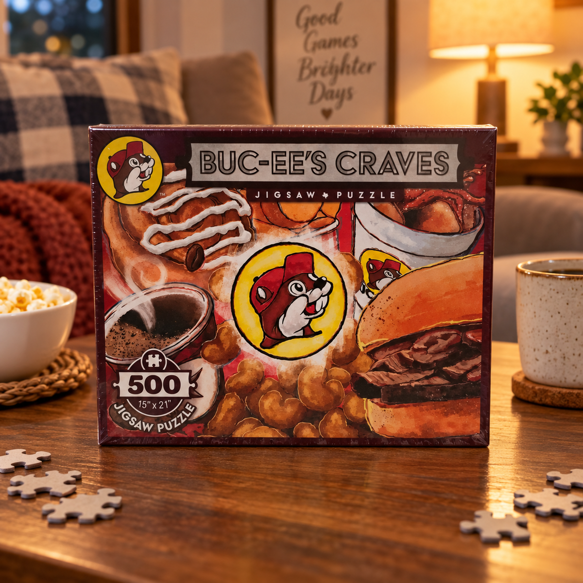Buc-ee's "Craves" 500 piece Jigsaw Puzzle
