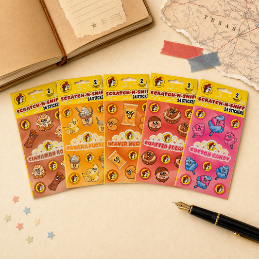 Buc-ee's Scratch-N-Sniff Stickers