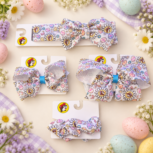 Buc-ee's White Daisy's Easter Hair Accessories