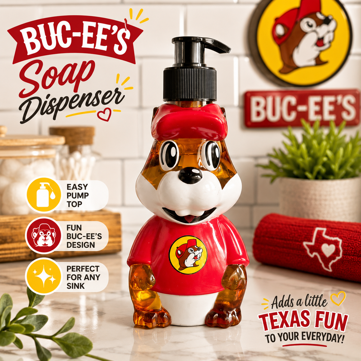 Buc-ee's Honey Almond Hand Soap