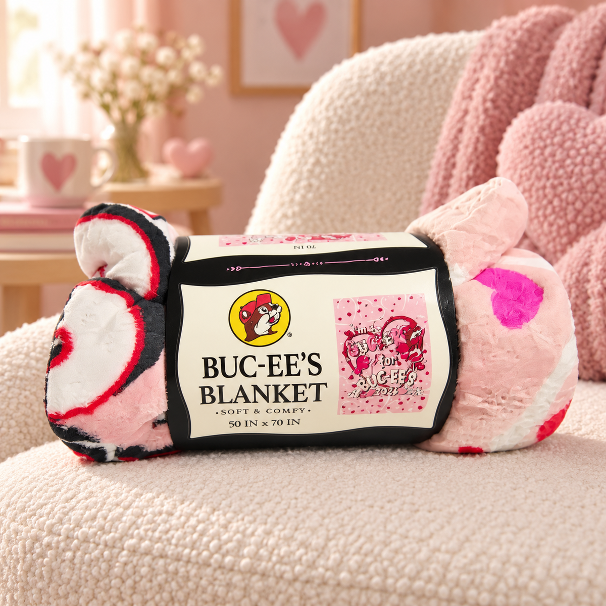 Couverture Saint-Valentin 2026 Buc-ee's