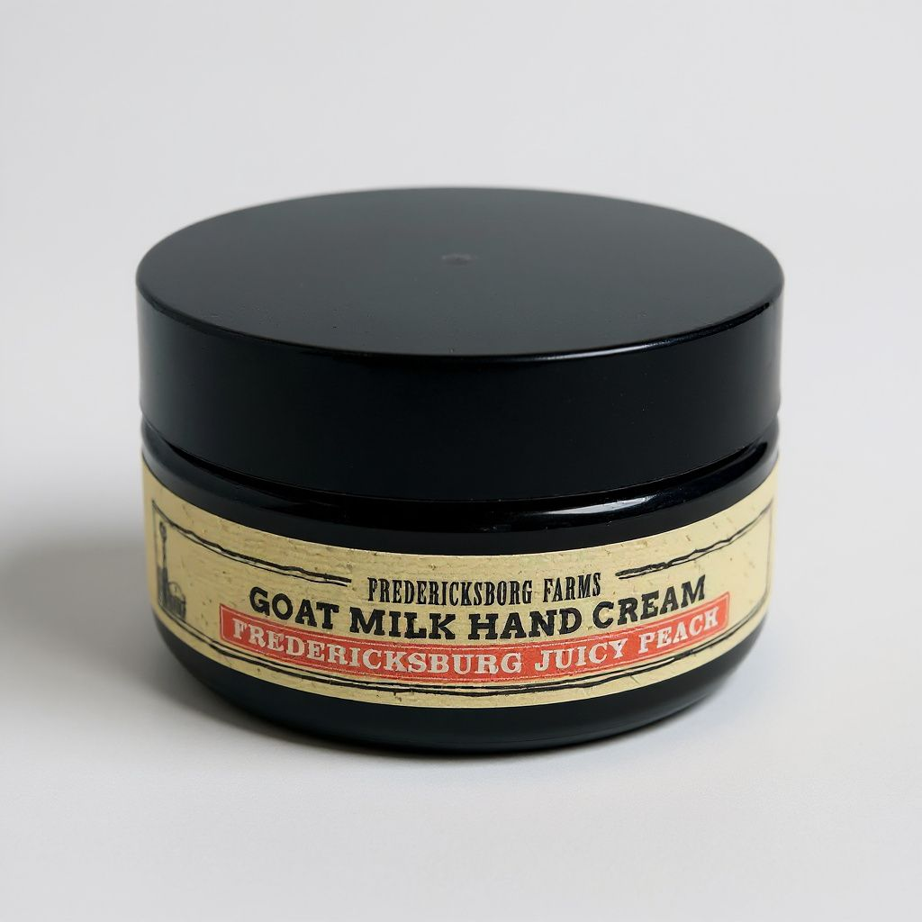 Fredericksburg Farms - Juicy Peach Goat Milk Hand Cream - 2oz.