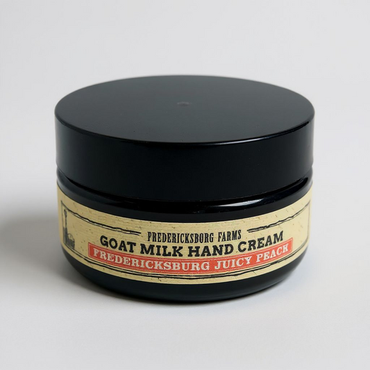 Fredericksburg Farms - Juicy Peach Goat Milk Hand Cream - 2oz.