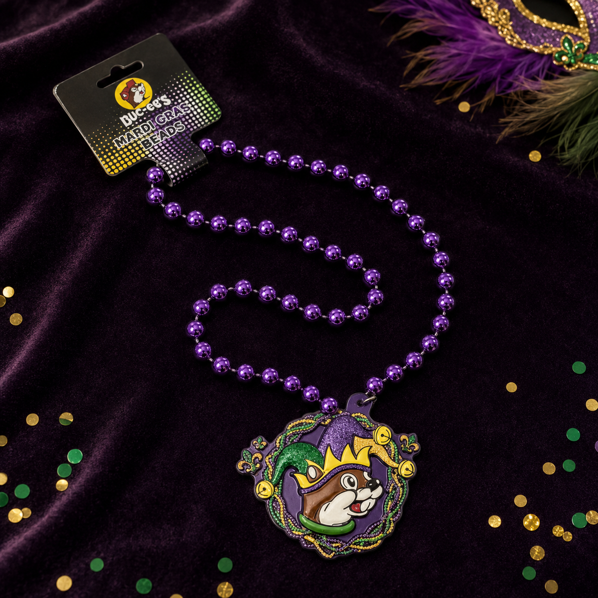 Buc-ee's Mardi Gras Beads