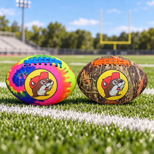Buc-ee's Football Tie-Dye