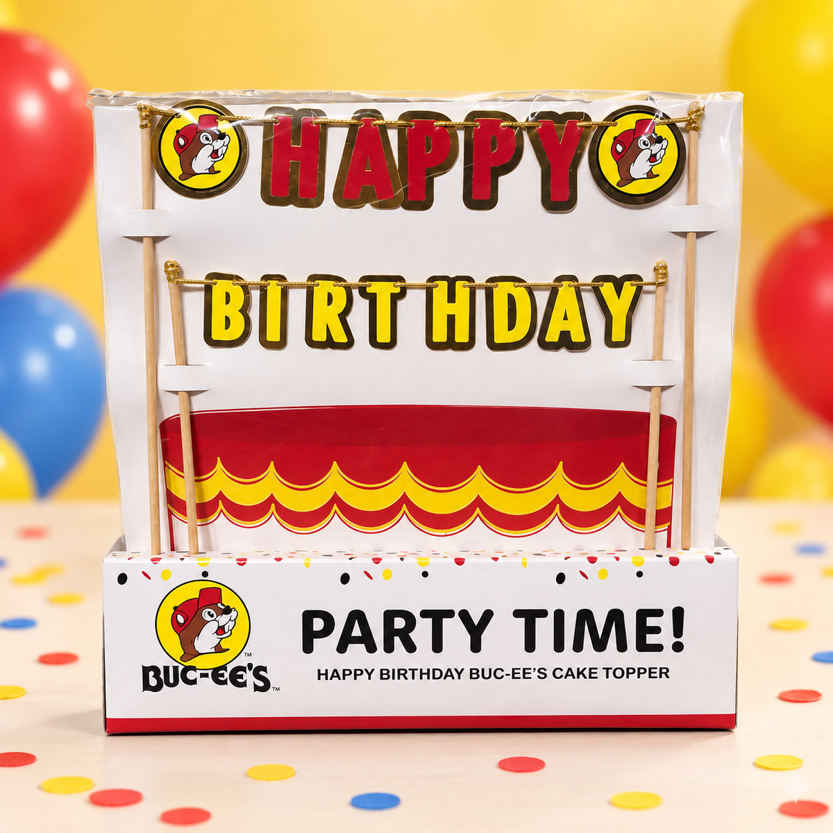Buc-ee's Birthday Cake Topper