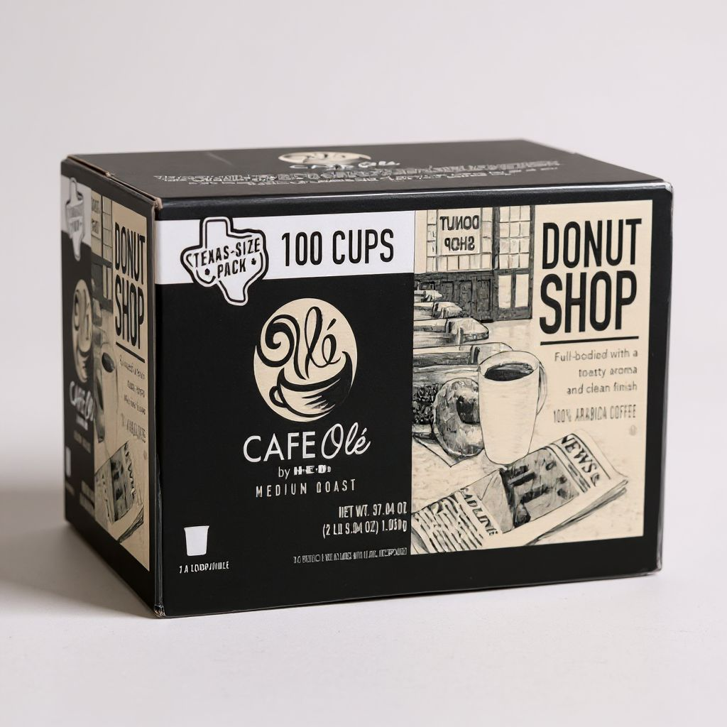 CAFE Ole by H-E-B, Donut Shop Coffee Single Serve Cups
