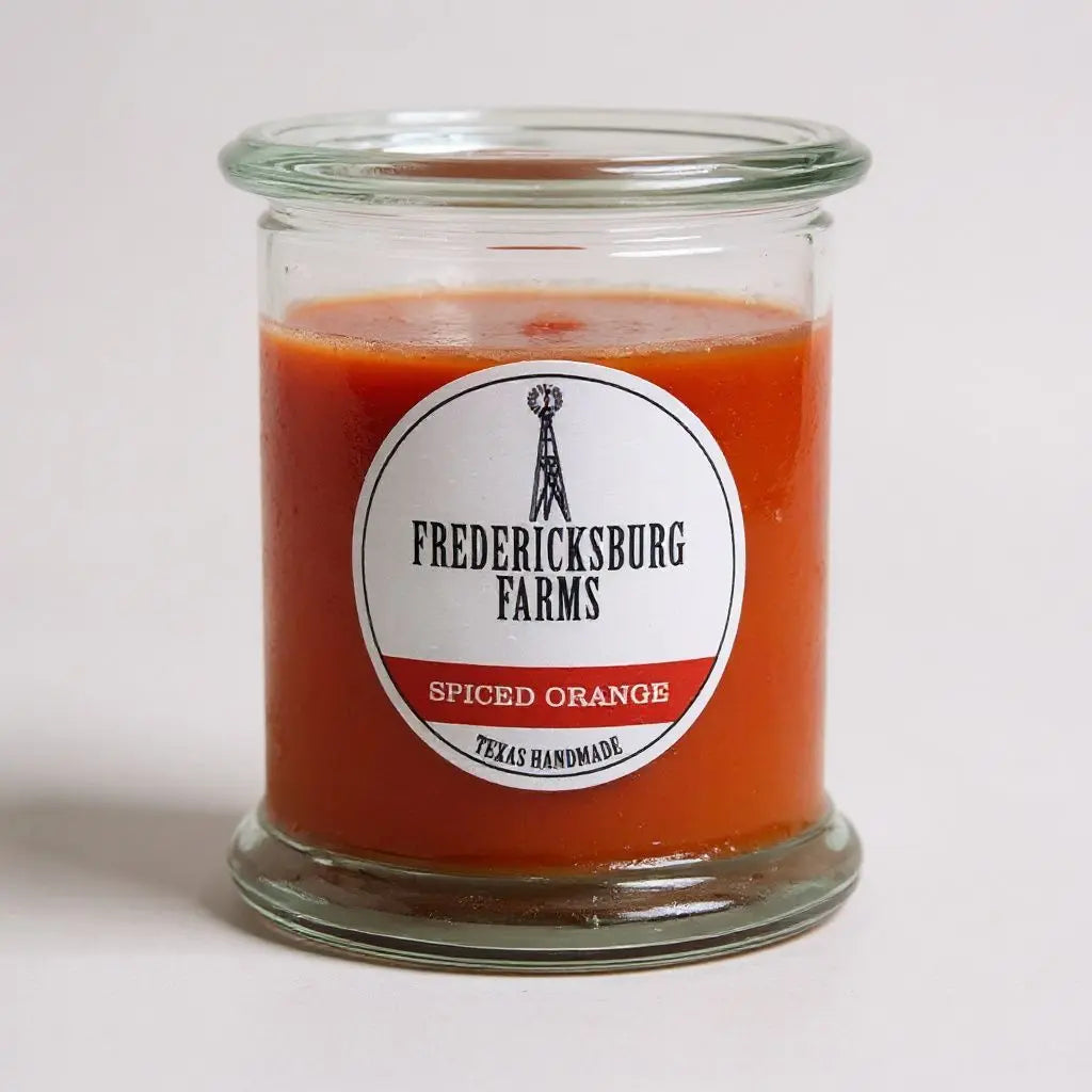 Fredericksburg Farms - Spiced Orange  - 9oz Candle - Texan Temptations