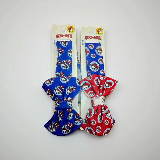Buc-ee's 4th of July Day Bowtie Headband