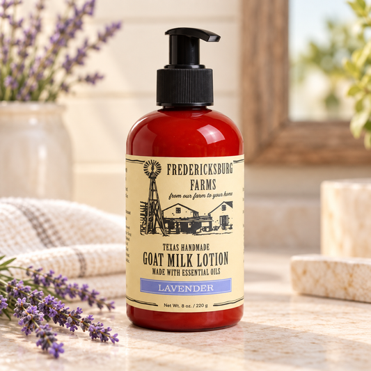 Fredericksburg Farms - Lait Corporel au Lait de Chèvre et Lavande