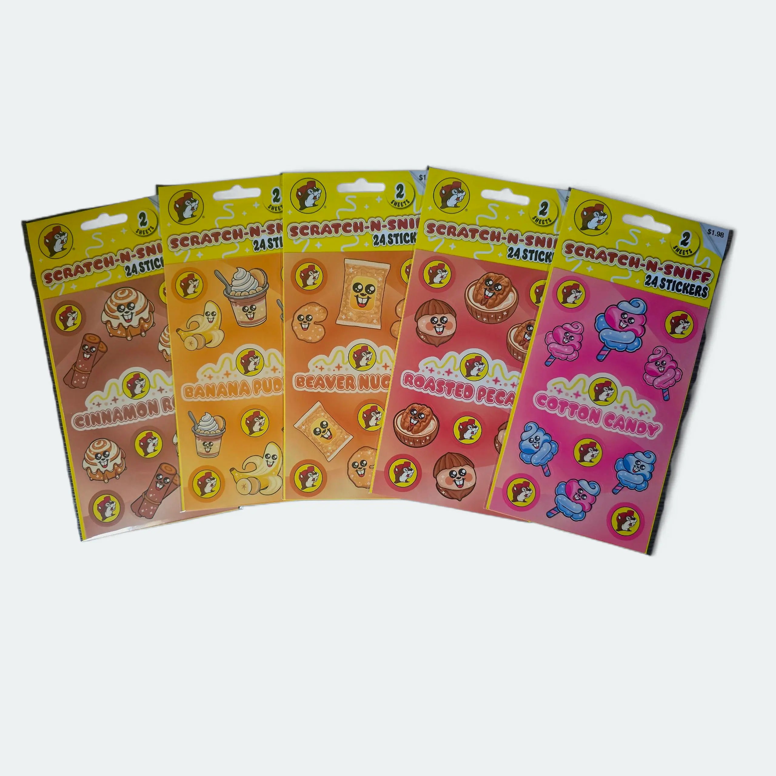 Buc-ee's Scratch-N-Sniff Stickers - Texan Temptations