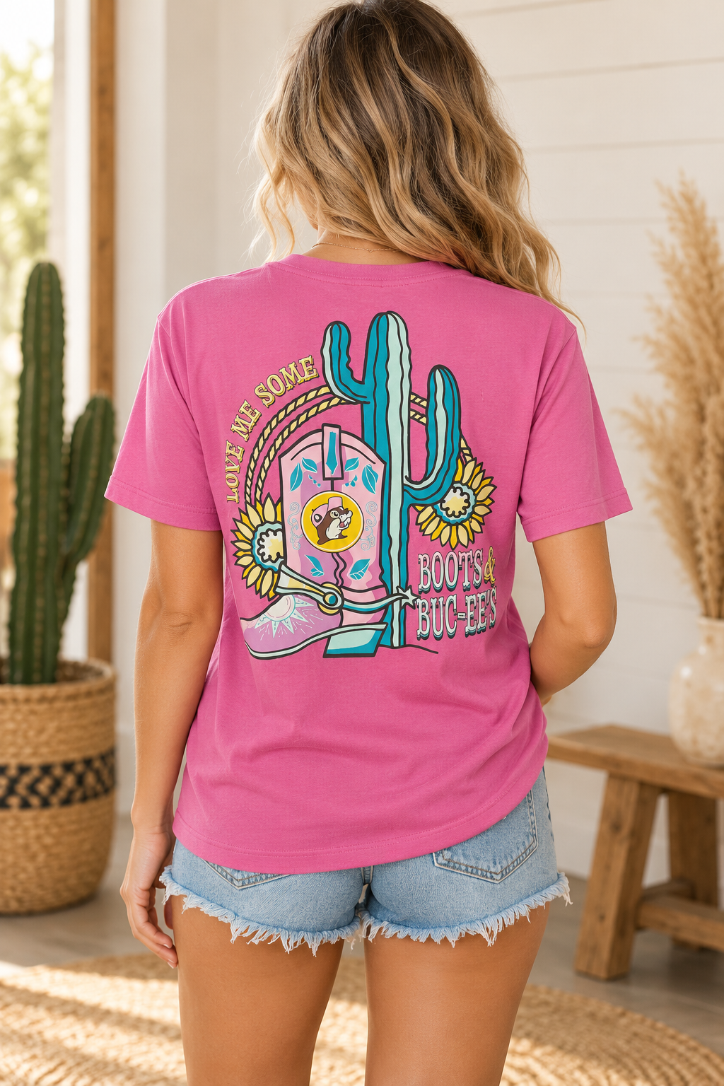 T-shirt Bottes & Buc-ee's