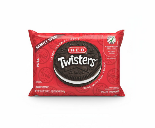 H-E-B Twister Sandwich Cookies