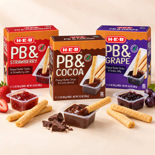 H-E-B Peanut Butter Sticks & Dip
