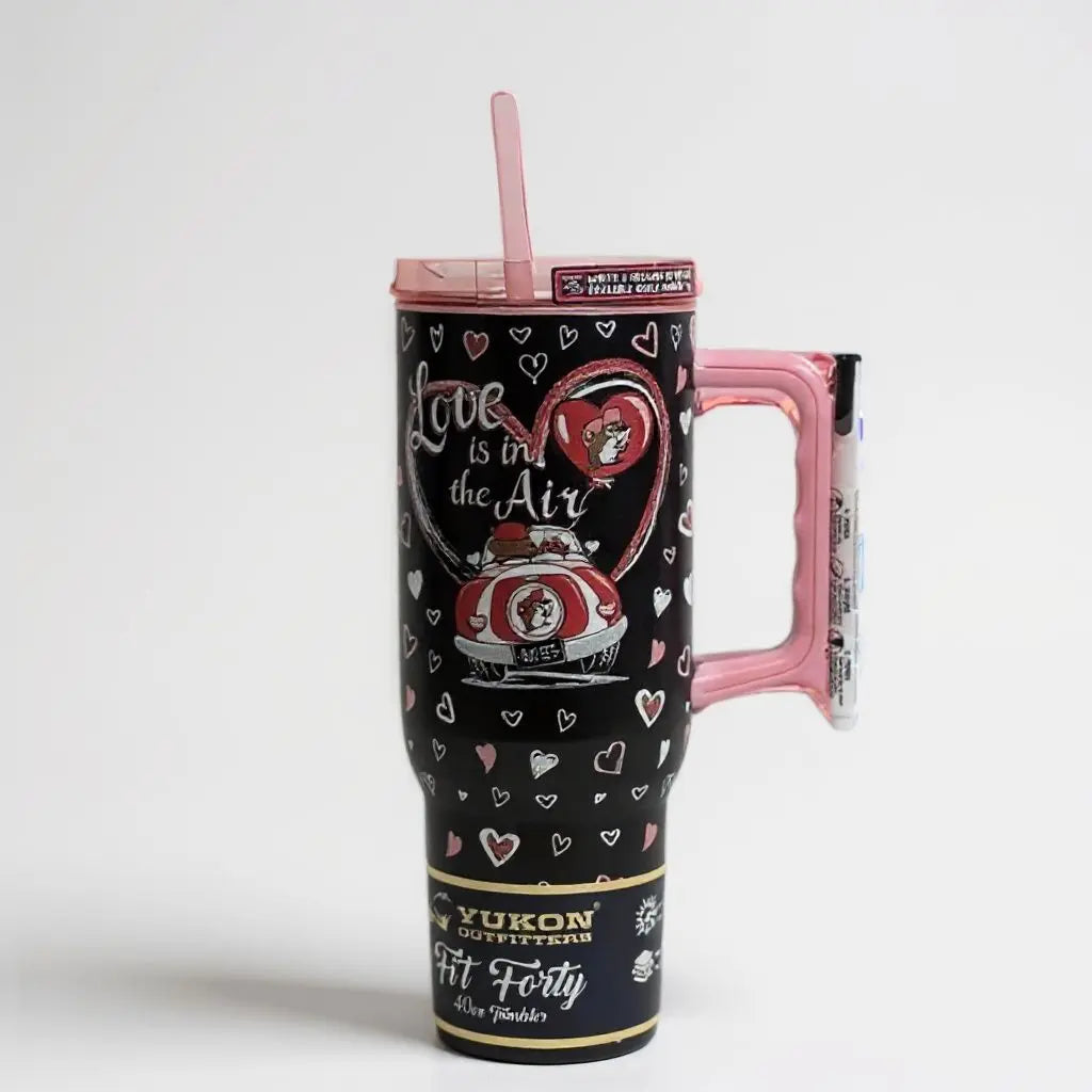 Buc-ee's "Love Is In The Air" Write On Tumbler - Texan Temptations