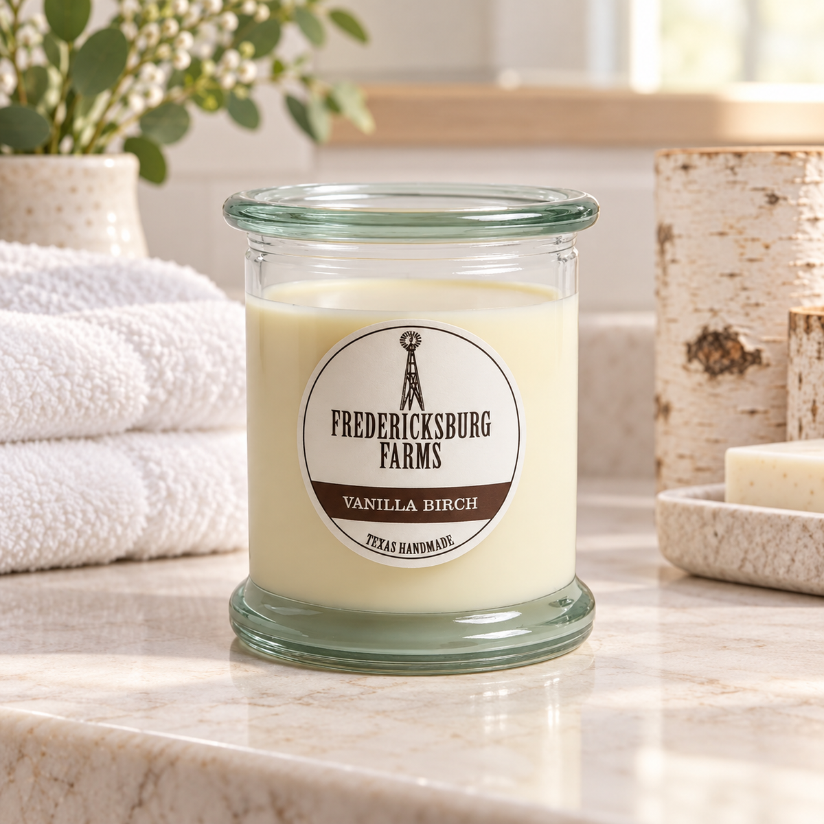 Fredericksburg Farms - Vanilla Birch - 9oz Candle