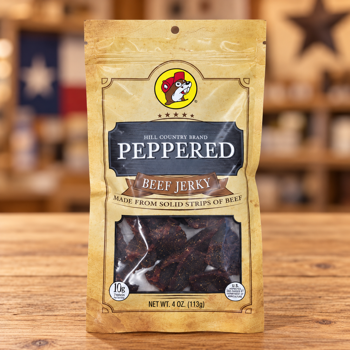 Buc-ee's Beef Jerky - Hill Country Peppered