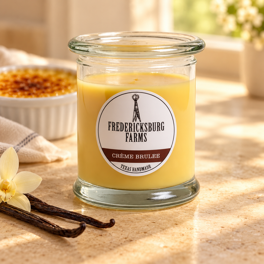 Fredericksburg Farms - Crème Brûlée - Bougie 9oz