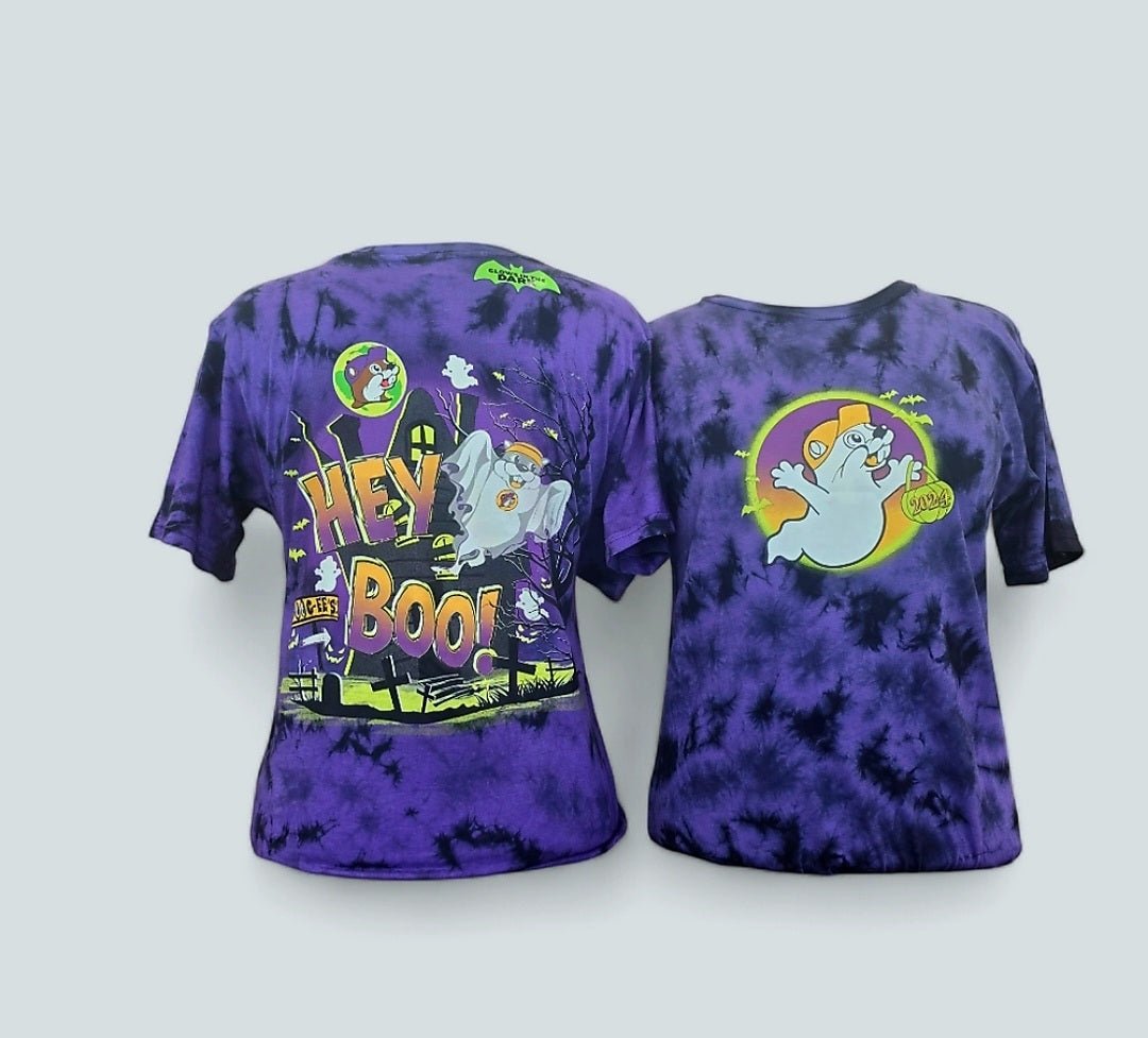 Buc - ee's "Hey Boo" Glow in the Dark Halloween T-Shirt - Texan Temptations