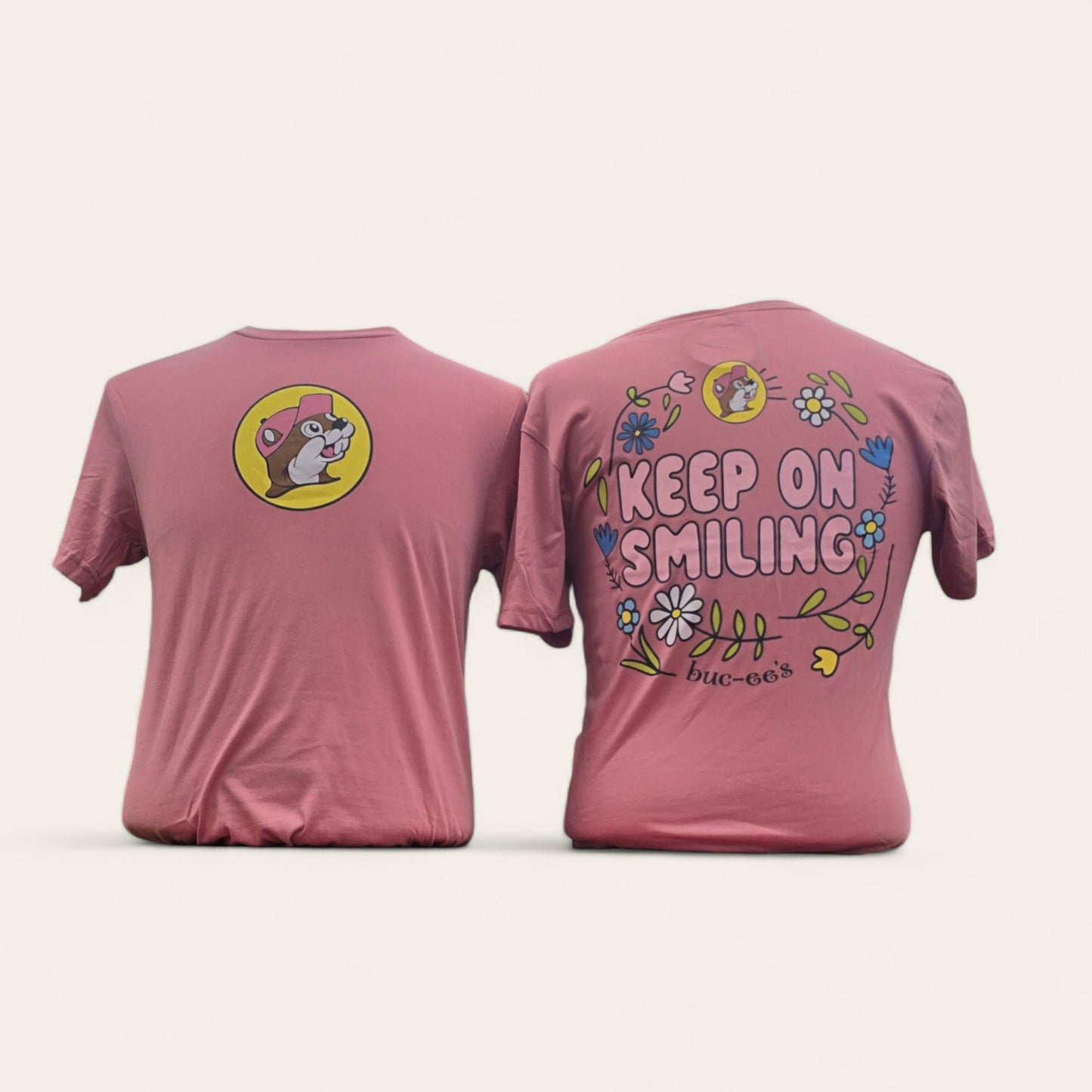 Buc - ee's "Keep on Smiling" T-Shirt - Texan Temptations