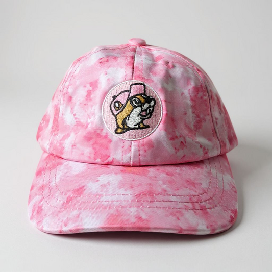 Buc-ee's Pink Tie Dye Hat - Kids