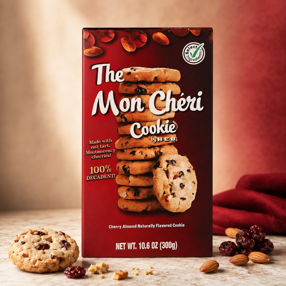 The Mon Cheri Cookie by H-E-B
