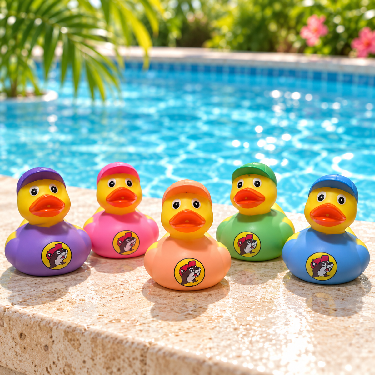 Buc-ee's Rubber Duck Bath Set