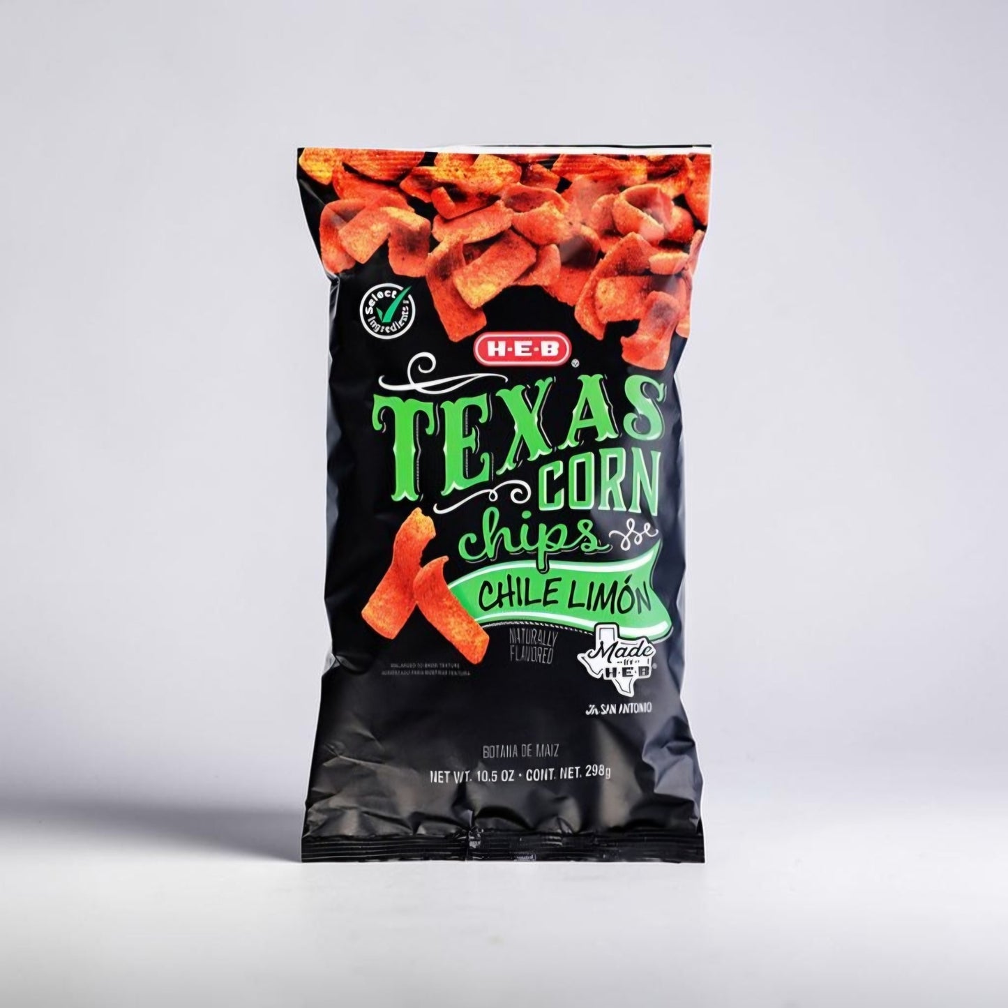 H-E-B Chile Limon Corn Chips
