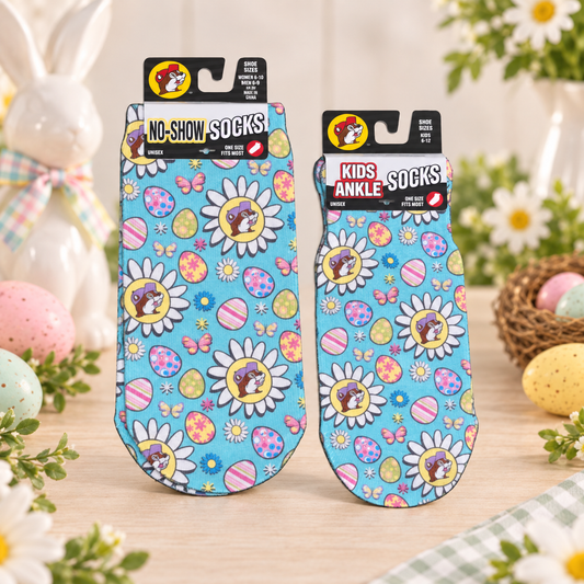 Buc-ee's Easter Socks