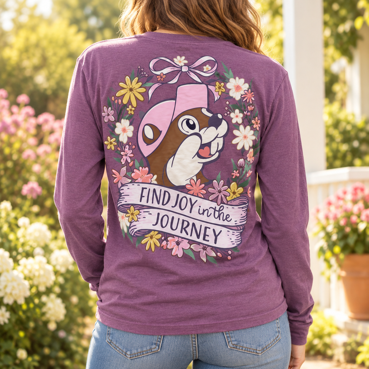 Buc-ee's "Find Joy" Long Sleeve T-Shirt