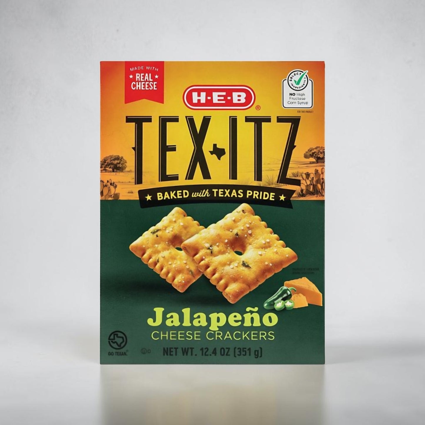 Craquelins au fromage TEX-ITZ de H-E-B