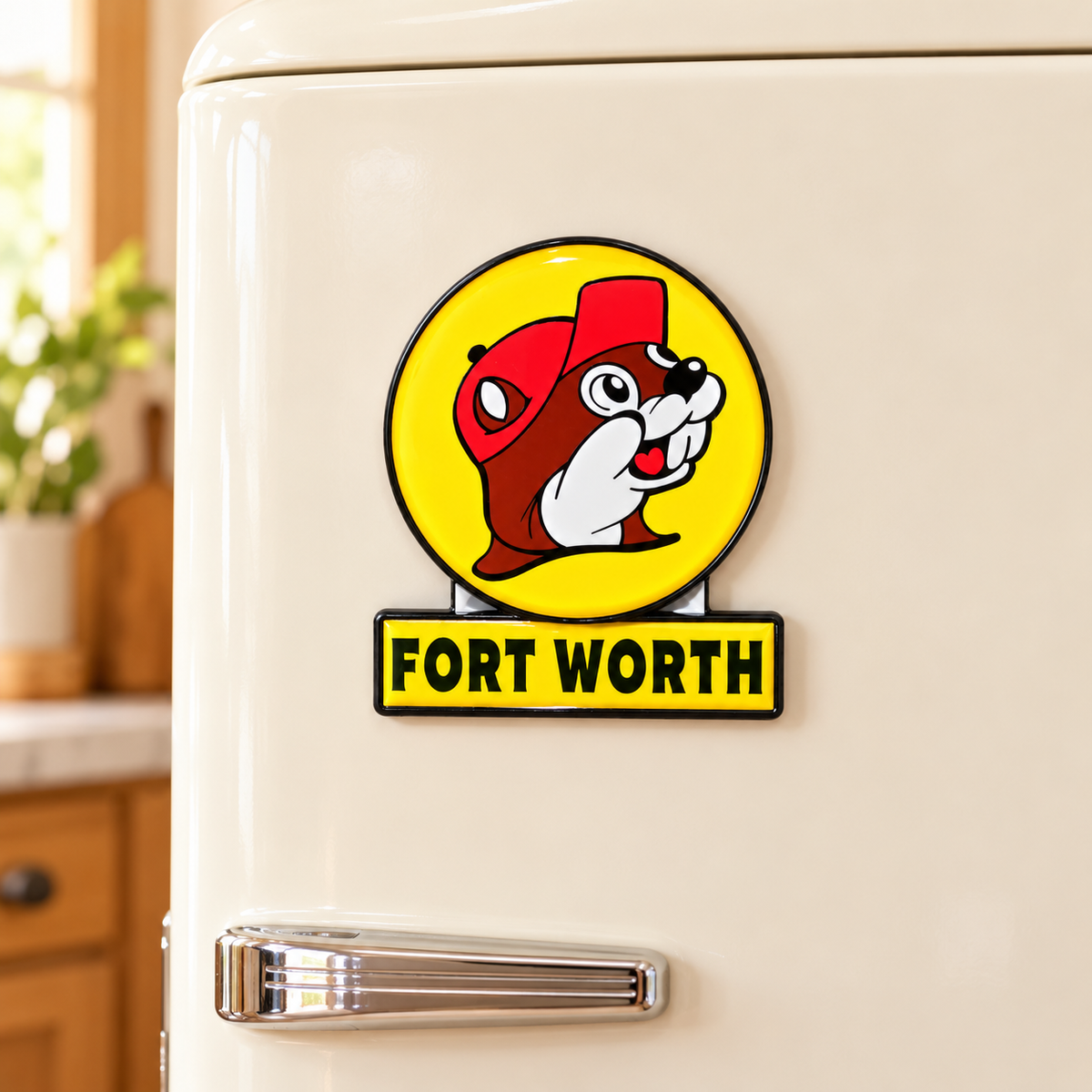 Buc-ee’s Fort Worth Souvenir Magnet