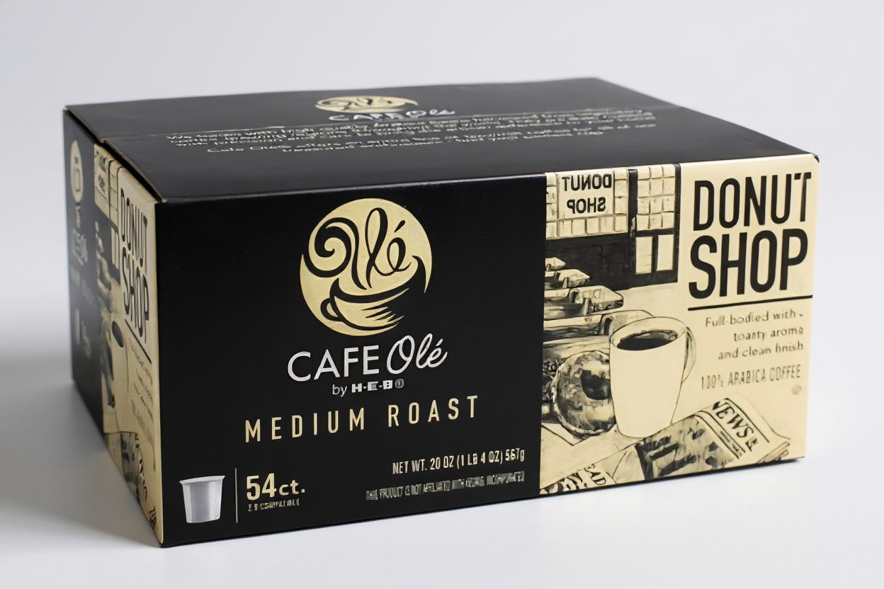 CAFE Ole by H-E-B, Donut Shop Coffee Single Serve Cups