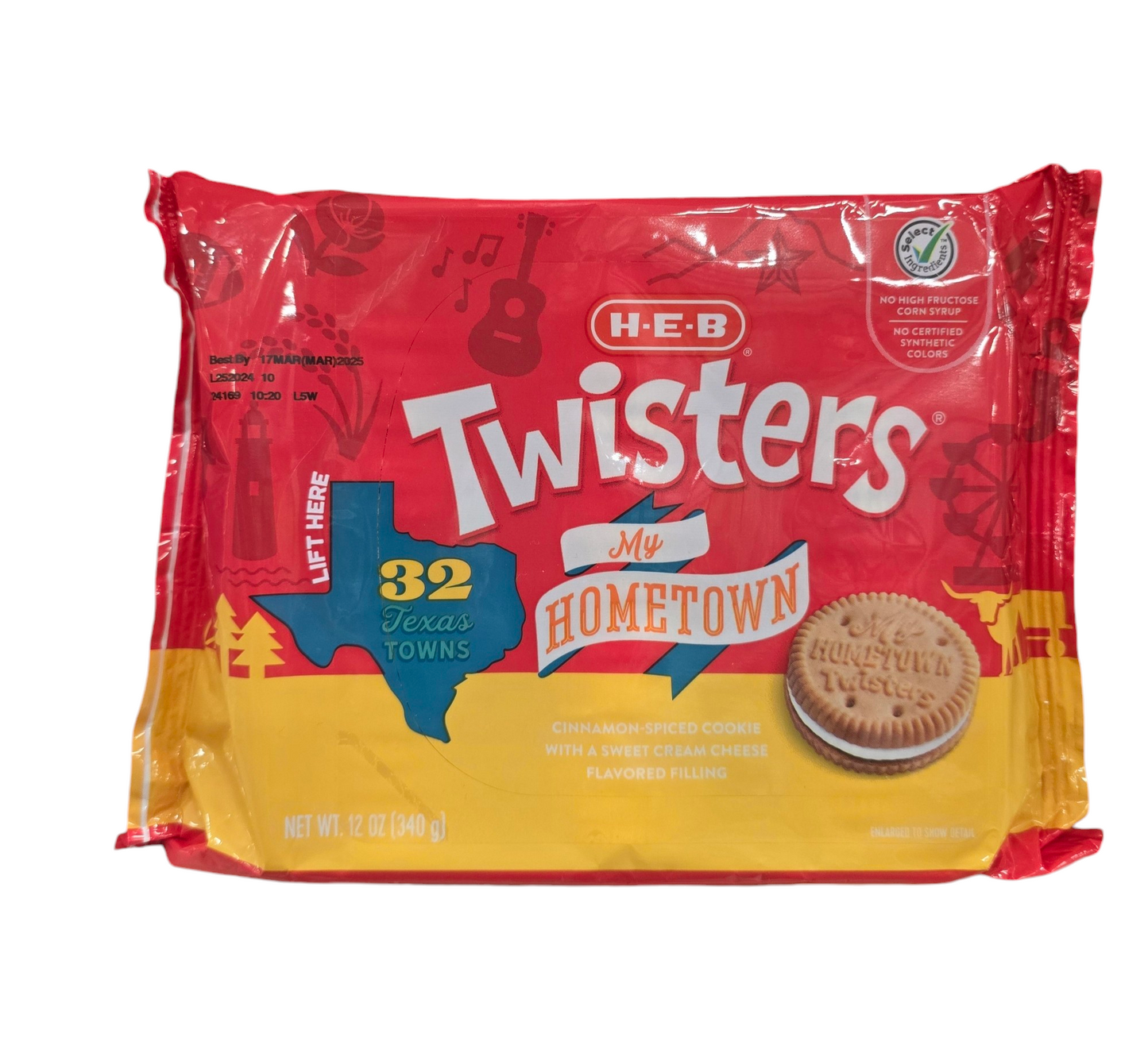 H-E-B Twister Cookies - My Hometown