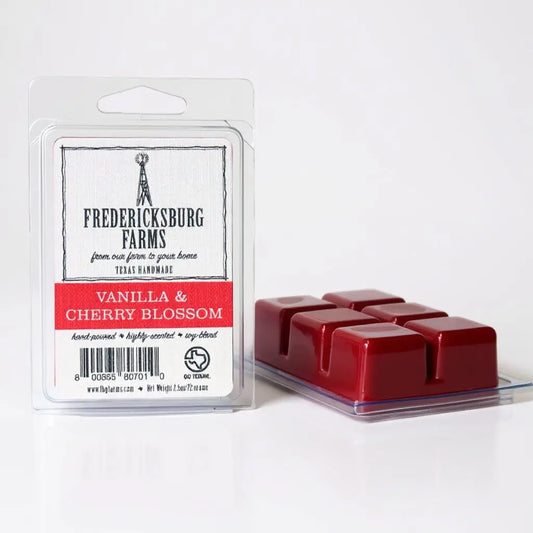 Fredericksburg Farms - Vanilla & Cherry Blossom Wax Melt - Texan Temptations