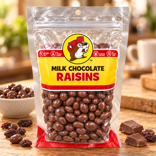 Buc-ee's Chocolate Covered Raisins