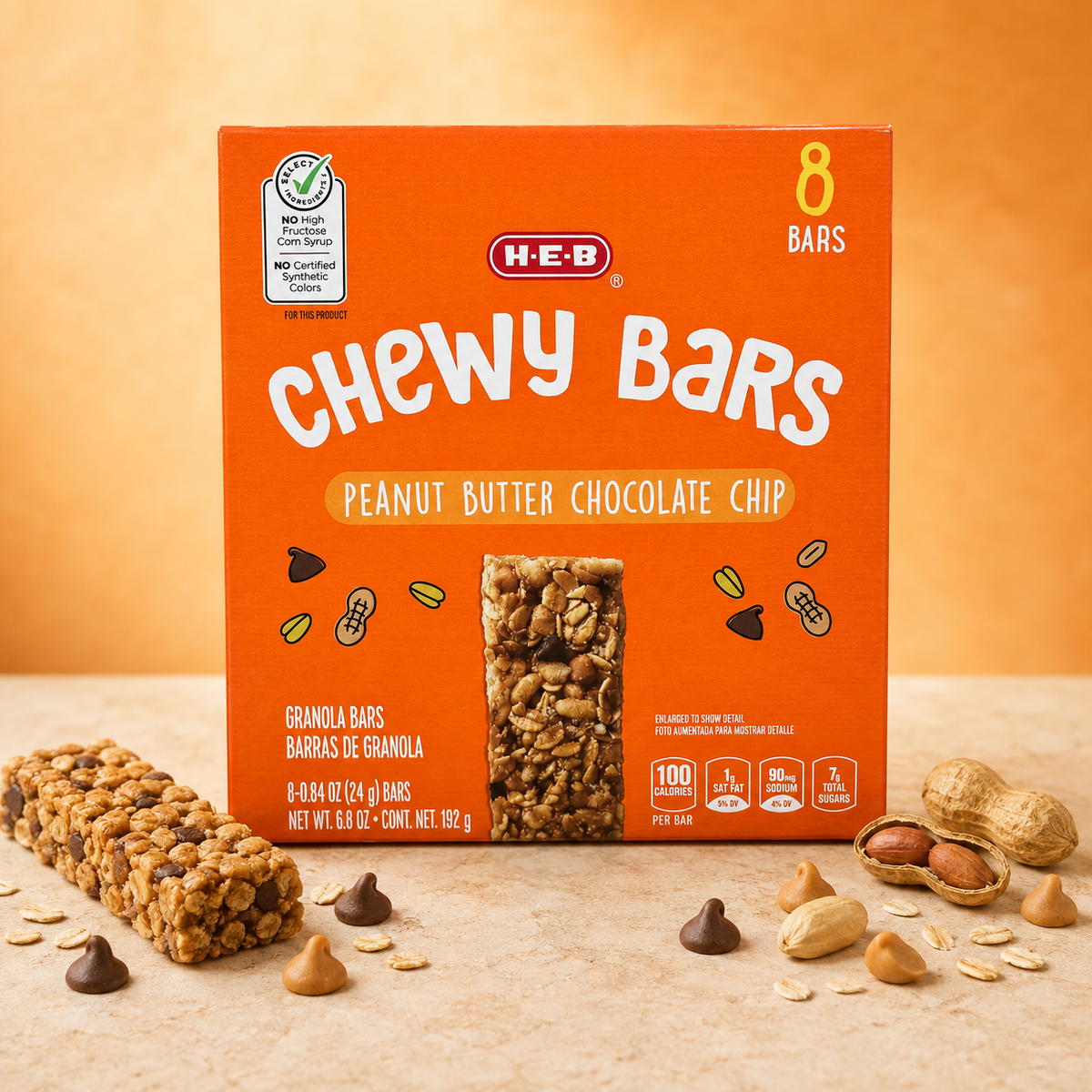 H-E-B  Chewy Bars