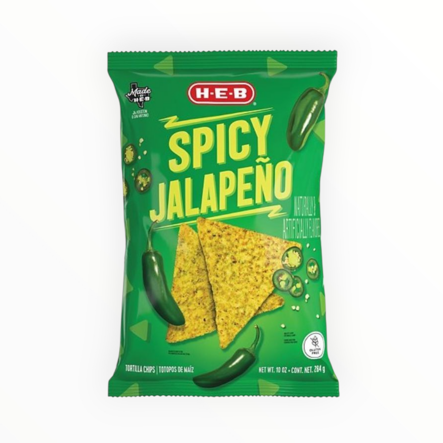 H-E-B Spicy Jalapeno Tortilla Chips