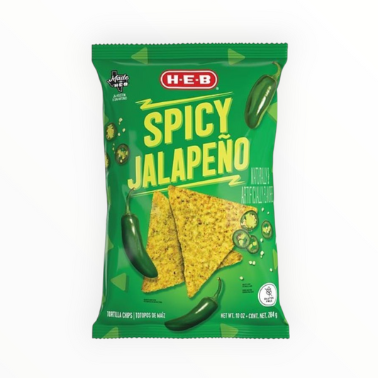 H-E-B Spicy Jalapeno Tortilla Chips