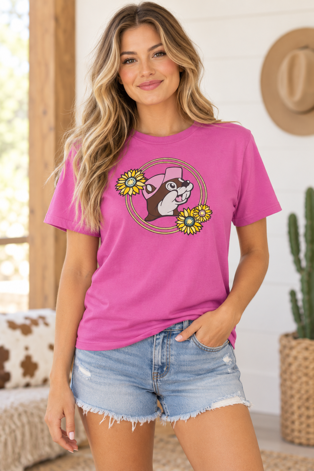 T-shirt Bottes & Buc-ee's