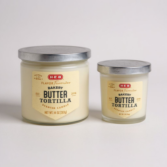 H-E-B Flavor Favorites Scented Candles - Butter Tortilla