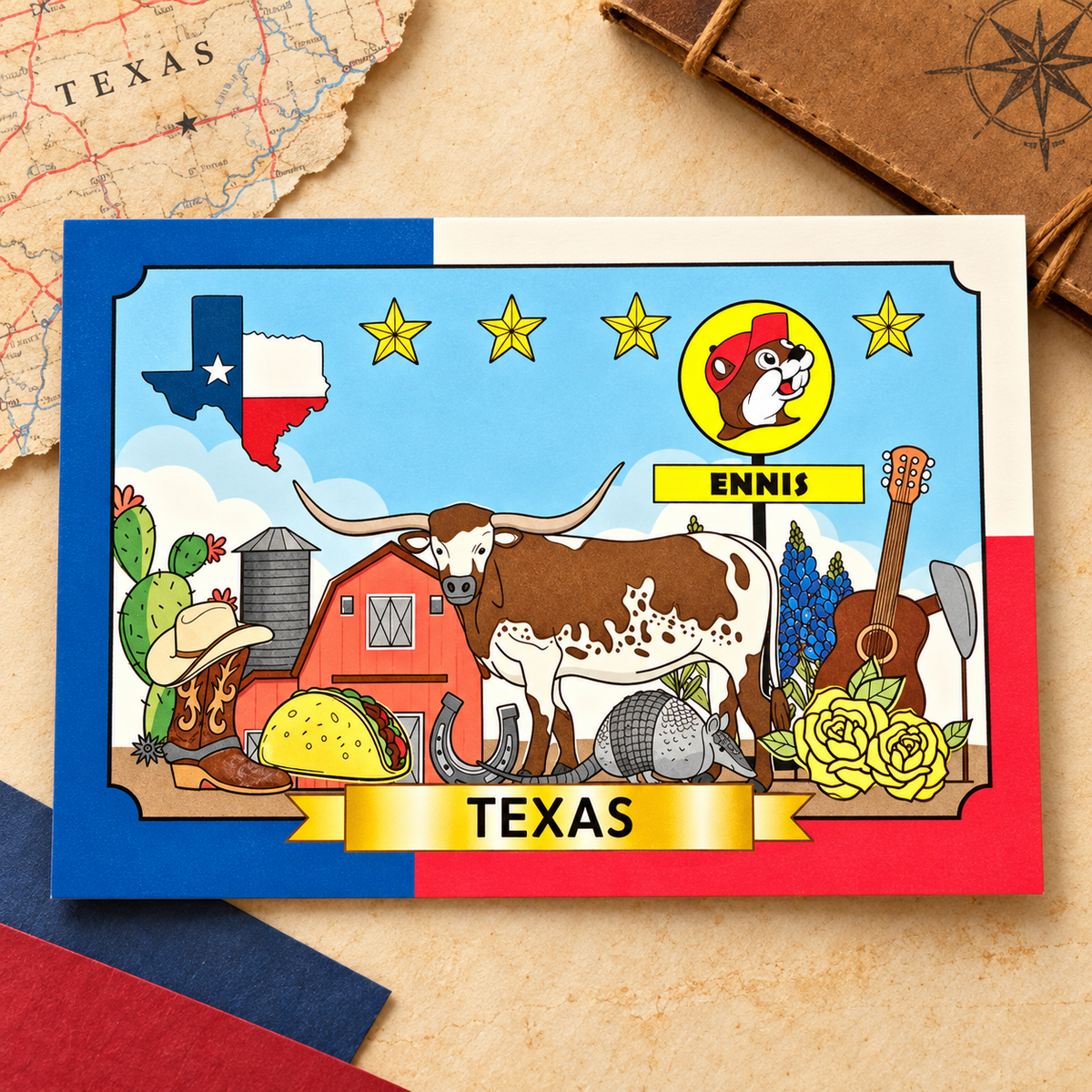 Buc-ee's Ennis, TX Postcard