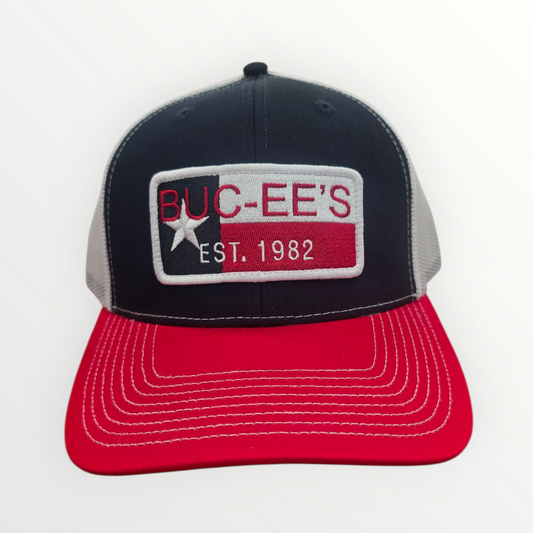 Buc-ee's 1982 White Patch Hat