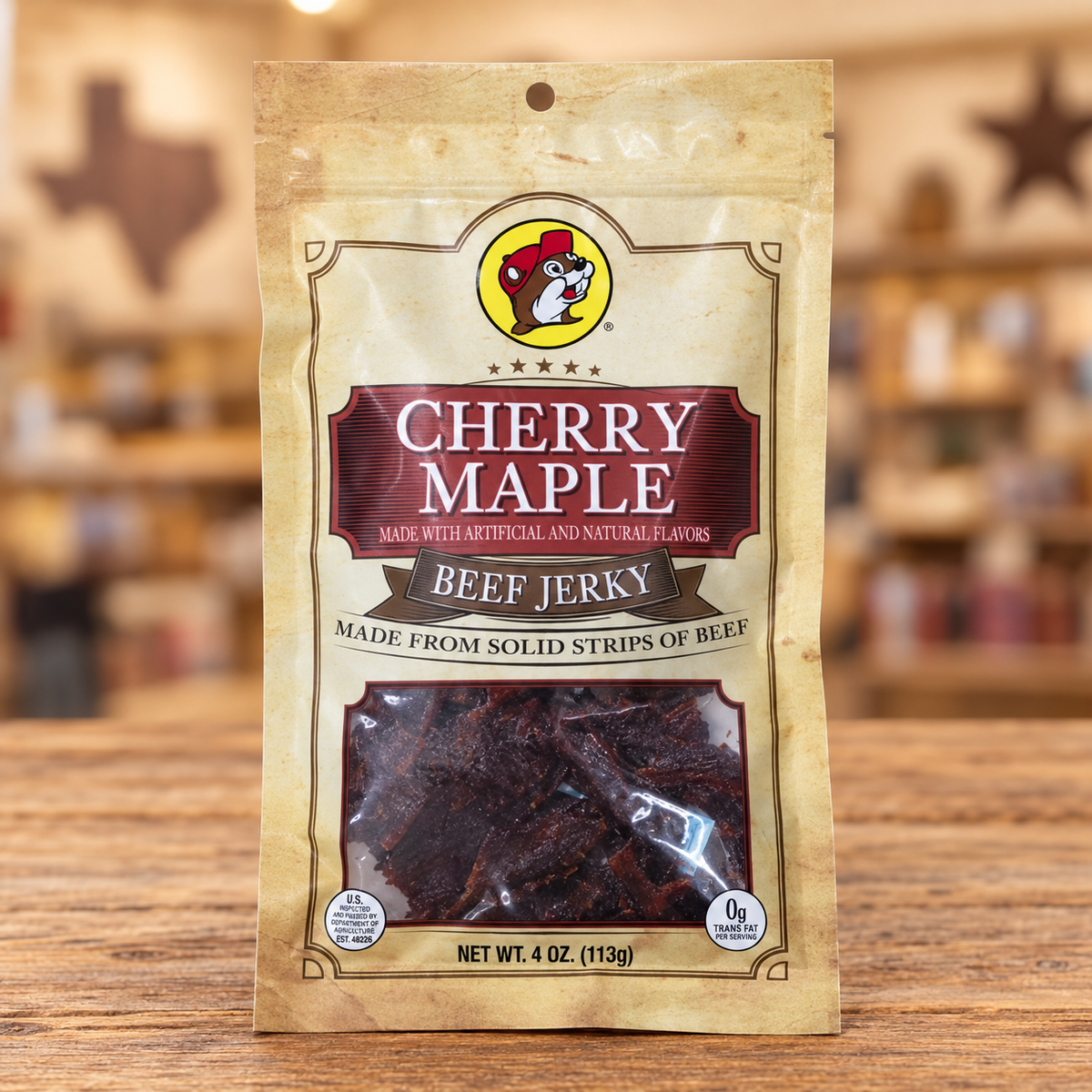 Buc-ee's Beef Jerky - Cherry Maple
