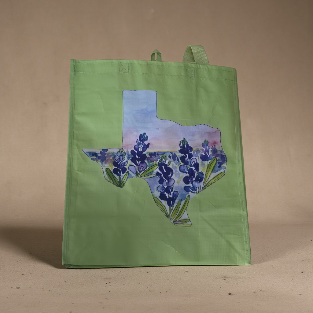 Sac réutilisable H-E-B Texas Bluebonnet